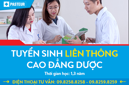 tuyển sinh liên thông Cao đẳng Dược học Hà Nội